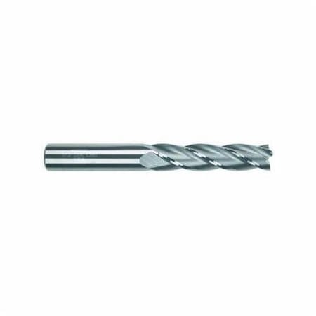 Morse 5955 Center Cutting Long Length Single End End Mill, 12 in, 2 Max Depth Of Cut, 4 Flutes, 12 Sha 58162
